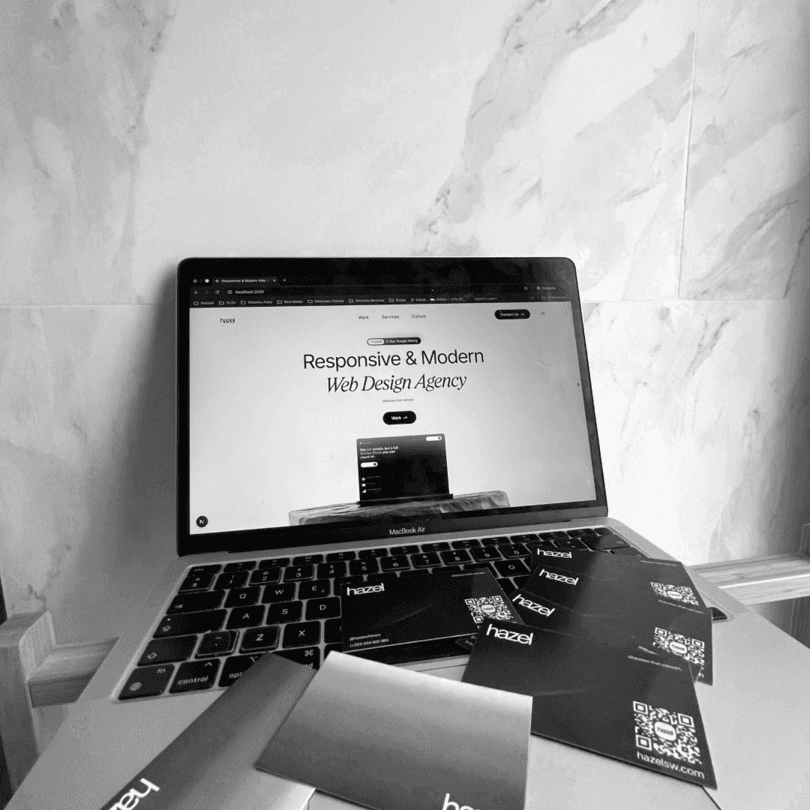 Hazel Website & Merch