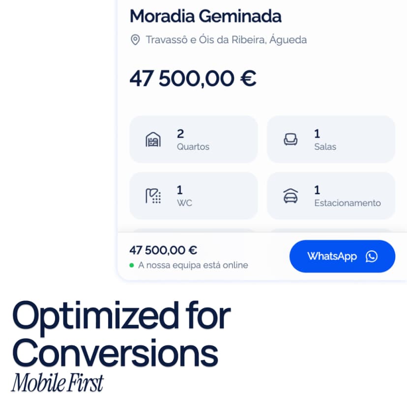 Mobile-first web design for Relux